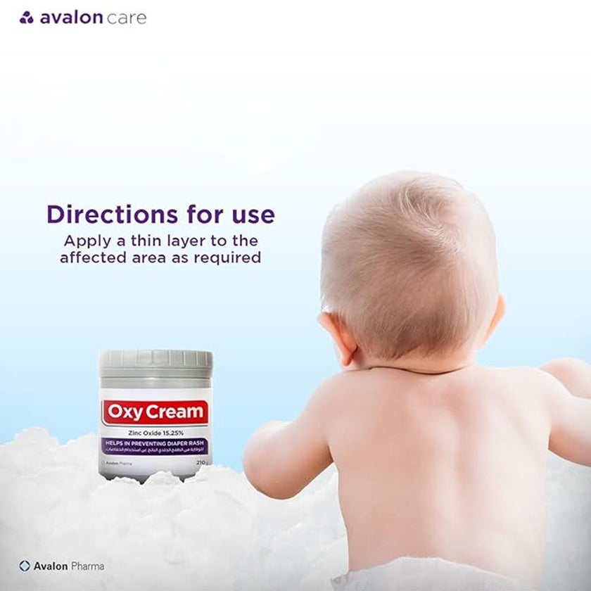 Avalon Care Oxy Cream For Baby Diaper Rash 125g