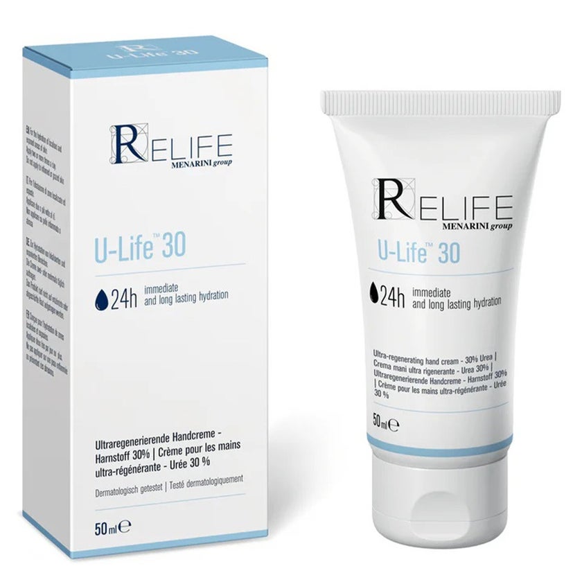 Relife U-Life 30 Ultra Regenerating Hand Cream With 30% Urea 50ml 