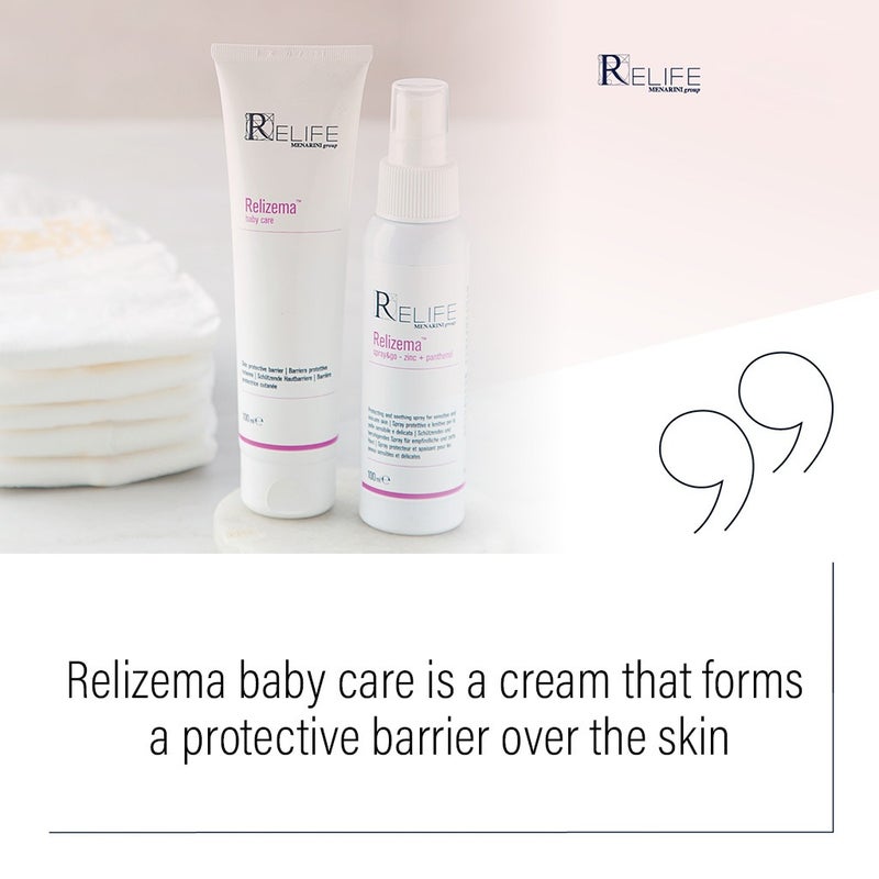 Relife Relizema Protective & Soothing Baby Care Cream For Nappy Rash 100ml 