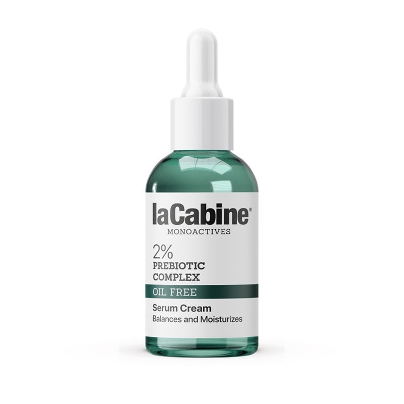 LaCabine Monoactives 2% Prebiotic Complex Oil-Free 2-In-1 Serum Cream To Balance & Moisturize The Skin 30ml
