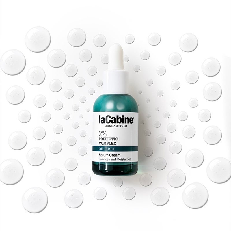 LaCabine Monoactives 2% Prebiotic Complex Oil-Free 2-In-1 Serum Cream To Balance & Moisturize The Skin 30ml