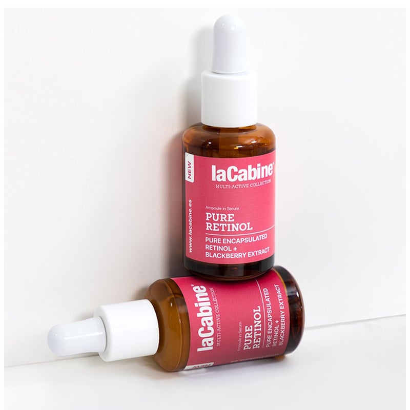 LaCabine Multiactive Pure Retinol Anti-Wrinkle Ampoule In Serum For Unifying Skin Tone 30ml 