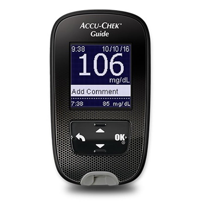 Accu-Chek Guide Wireless Blood Glucose Monitoring System + Accu-Chek Guide Strips, Pack of 50's + Accu-Chek Softclix Lancet, Pack of 100's PROMO PACK