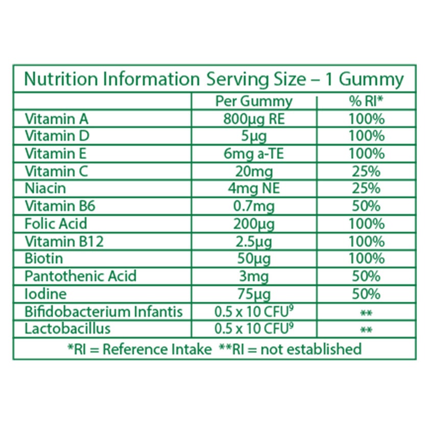 Chewy Vites Multivit + Probio Kids Multivitamin & Probiotic Gummies, Pack of 60's