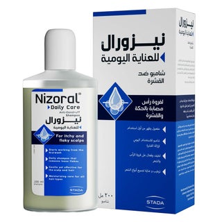Nizoral Daily Care Anti Dandruff Shampoo For Itchy And Flaky Scalp 200ml 
