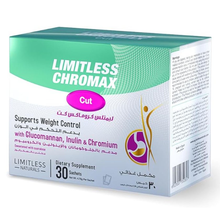 Eva Pharma Limitless Chromax Cut Sachets, Pack of 30's