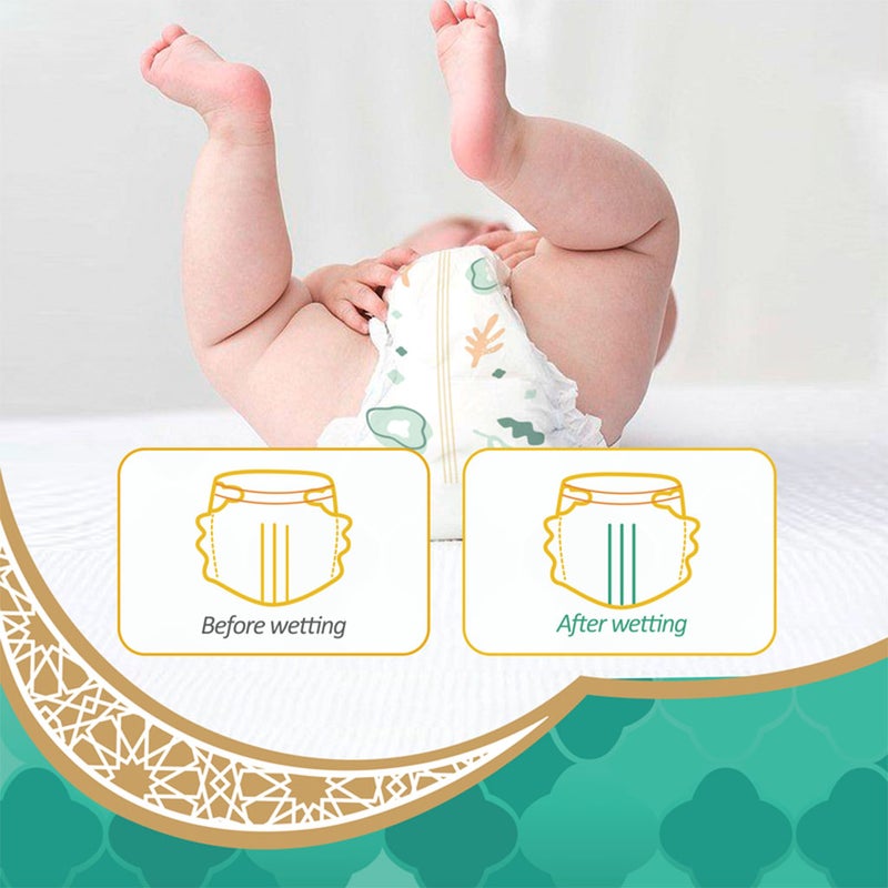 Makuku Pro Care Premium Baby Diaper Pants, Size 4, Large For 9 To 14Kg, Pack of 84’s