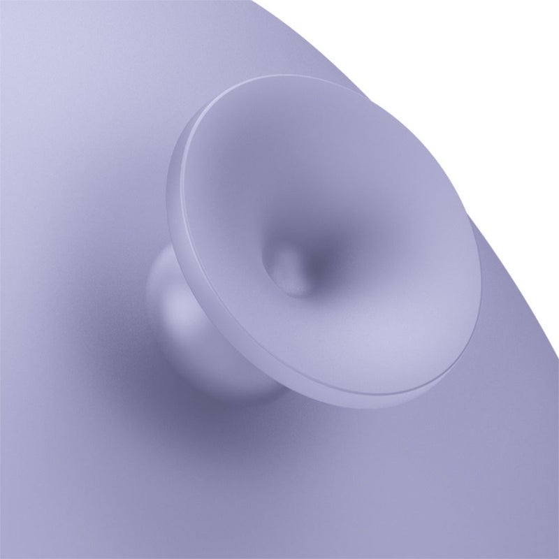 Geske SmartAppGuided 4-in-1 Silicone Facial Cleansing Brush In Purple Color 