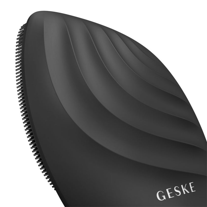 Geske SmartAppGuided 5-in-1 Sonic Facial Cleansing Brush In Gray Color 