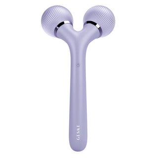 Geske SmartAppGuided 4-in-1 Sonic Facial Roller In Purple Color For Firm & Radiant Skin 