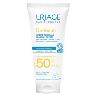Uriage Bariesun Mineral Sunscreen Cream With SPF50+ For Face & Body With Sensitive Skin 100ml