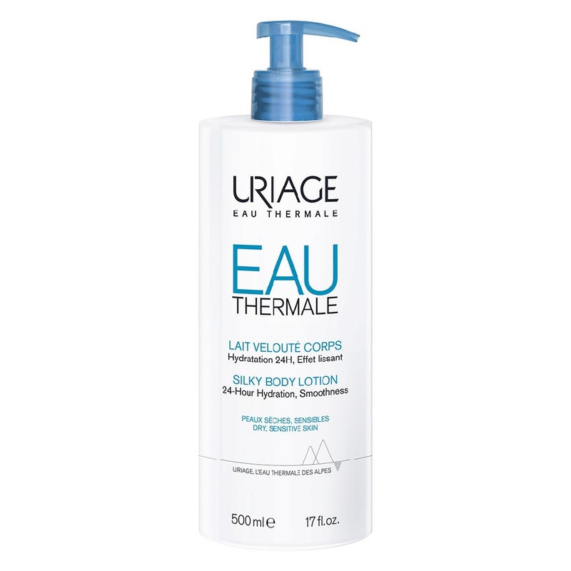 Uriage Eau Thermale Silky Body Lotion For Dry & Sensitive Skin 500ml