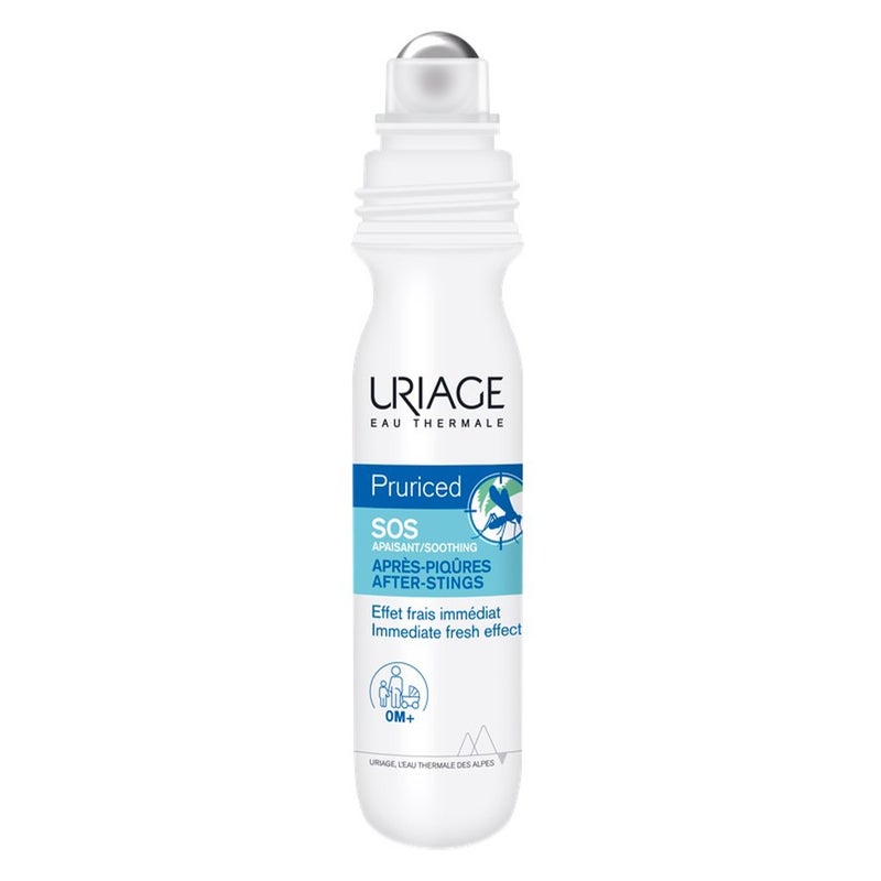 Uriage Pruriced SOS After Stings Soothing Care Roll On For Mosquito Bites & Plant Stings 15ml 