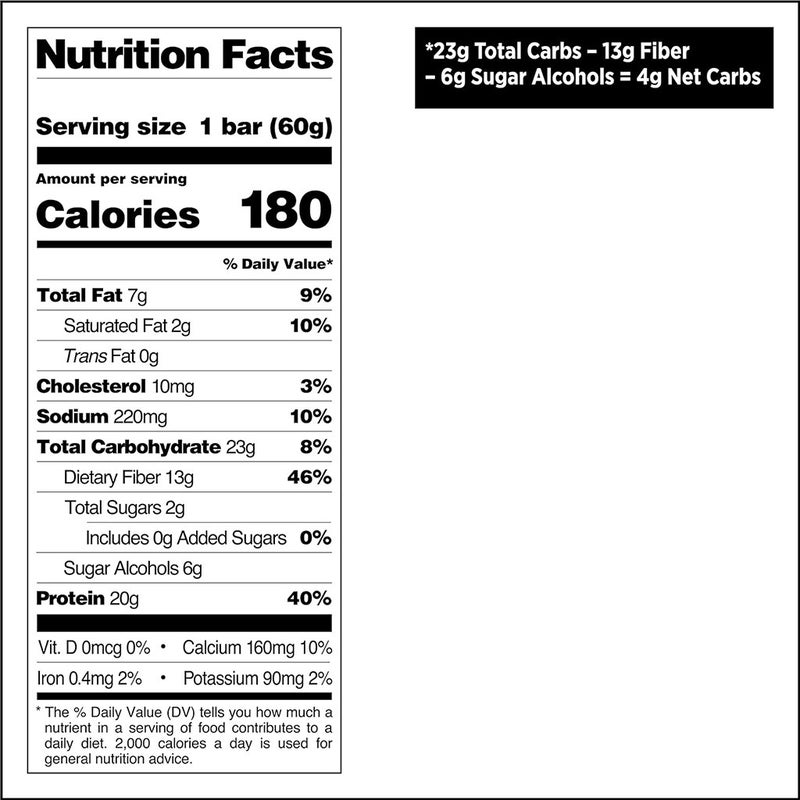 Quest Nutrition Blueberry Muffin Flavoured Protein Bar 60g, Pack of 12’s
