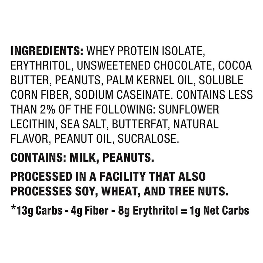 Quest Nutrition Peanut Butter Cups With High Protein and Low Carbs 42g, 12 Packs of 2’s