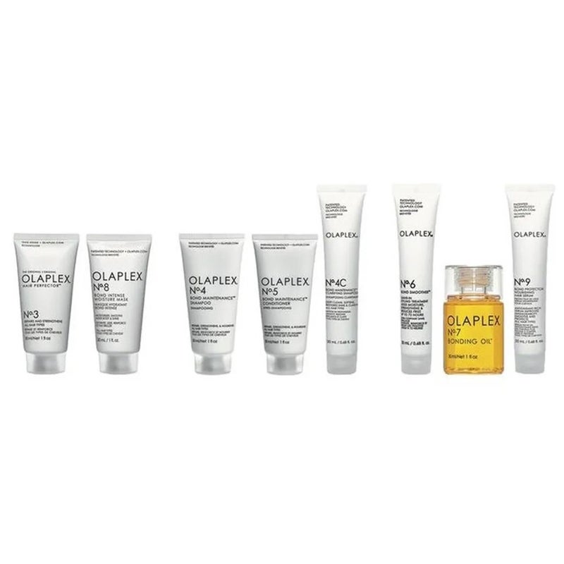 Olaplex Discovery Hair Kit For Complete Hair Repair & Style At Home In Mini Sizes, Pack of 8's