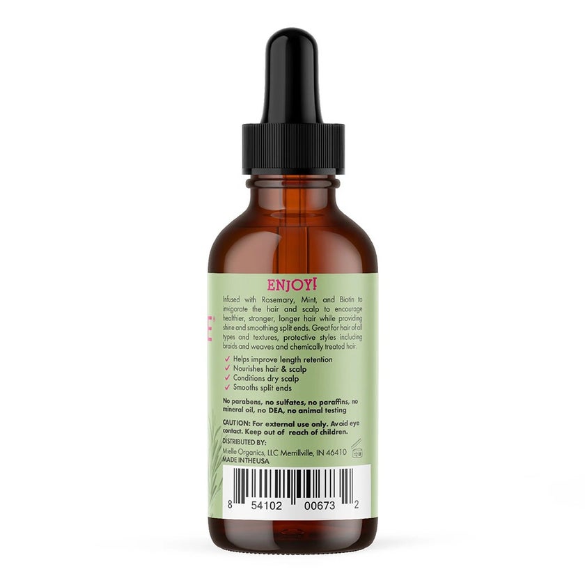 Mielle Rosemary Mint Scalp & Hair Strengthening Oil Infused 59ml