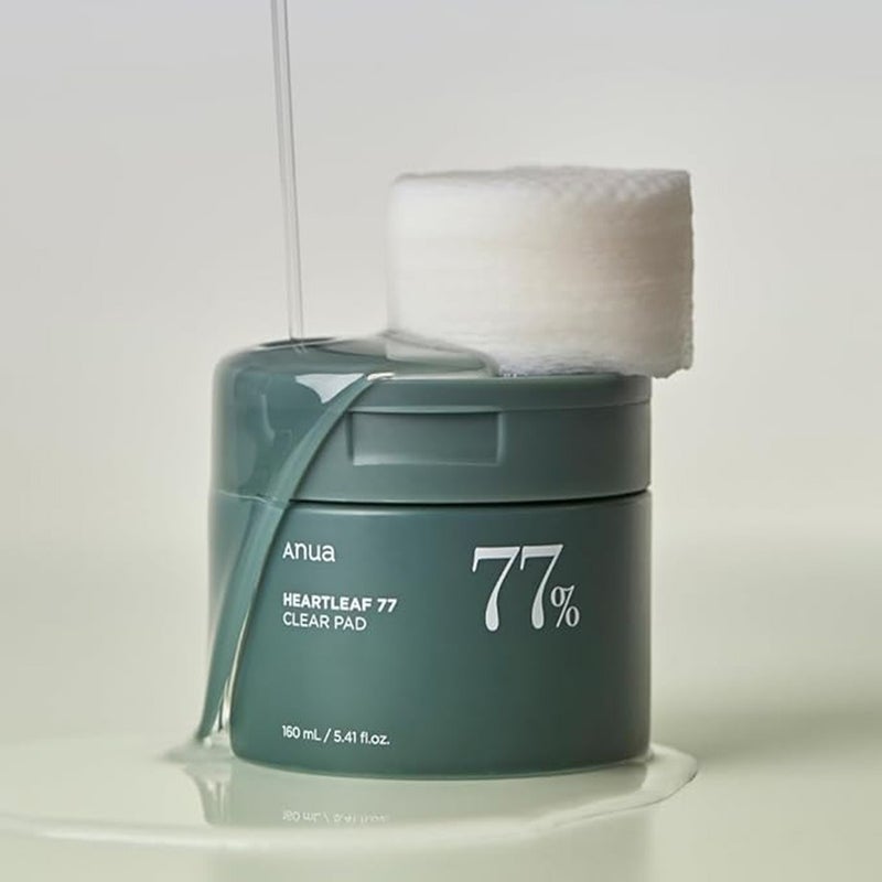 Anua Heartleaf 77% Clear Exfoliating Facial Toner Pads 160ml