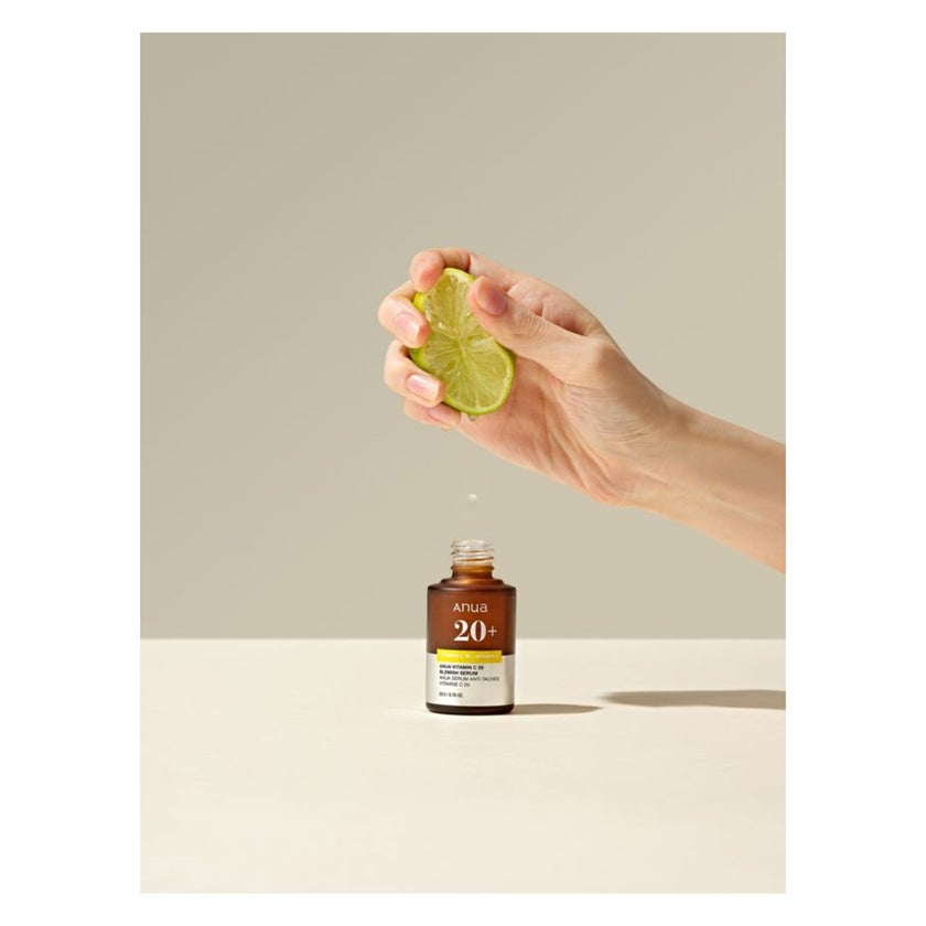 Anua Green Lemon Vitamin C 20% Serum For Dark Spots 20g 