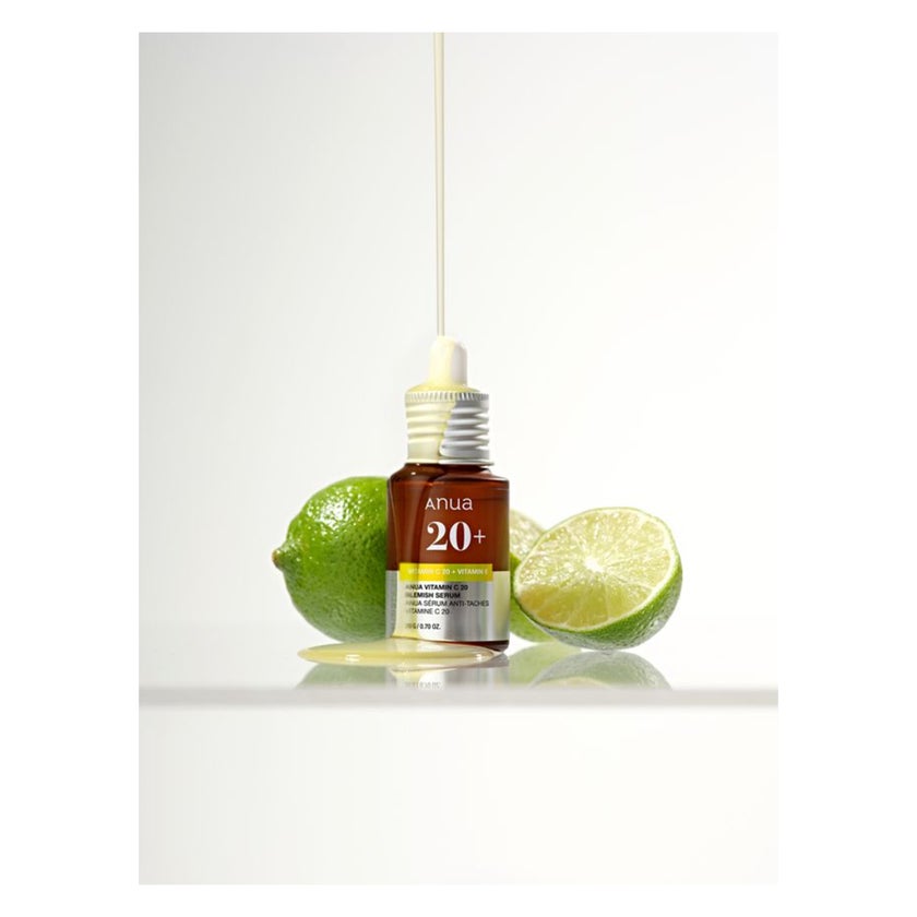 Anua Green Lemon Vitamin C 20% Serum For Dark Spots 20g 