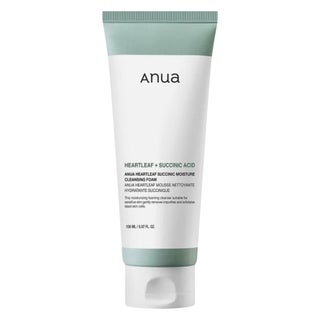 Anua Heartleaf Succinic Moisture Facial Cleansing Foam For Acne Prone Skin 150ml 