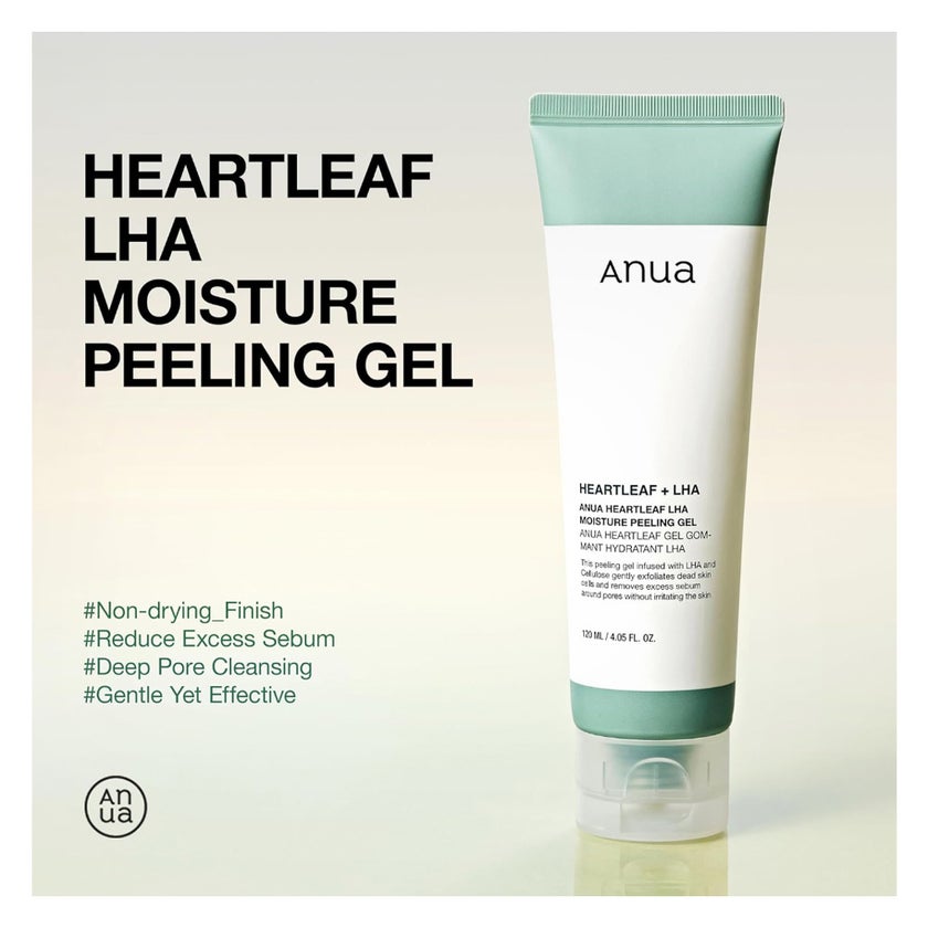 Anua Heartleaf + LHA Moisture Peeling Gel 120ml