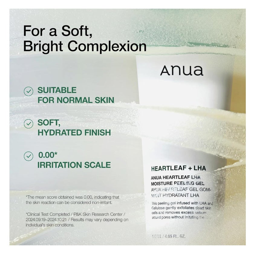 Anua Heartleaf + LHA Moisture Peeling Gel 120ml