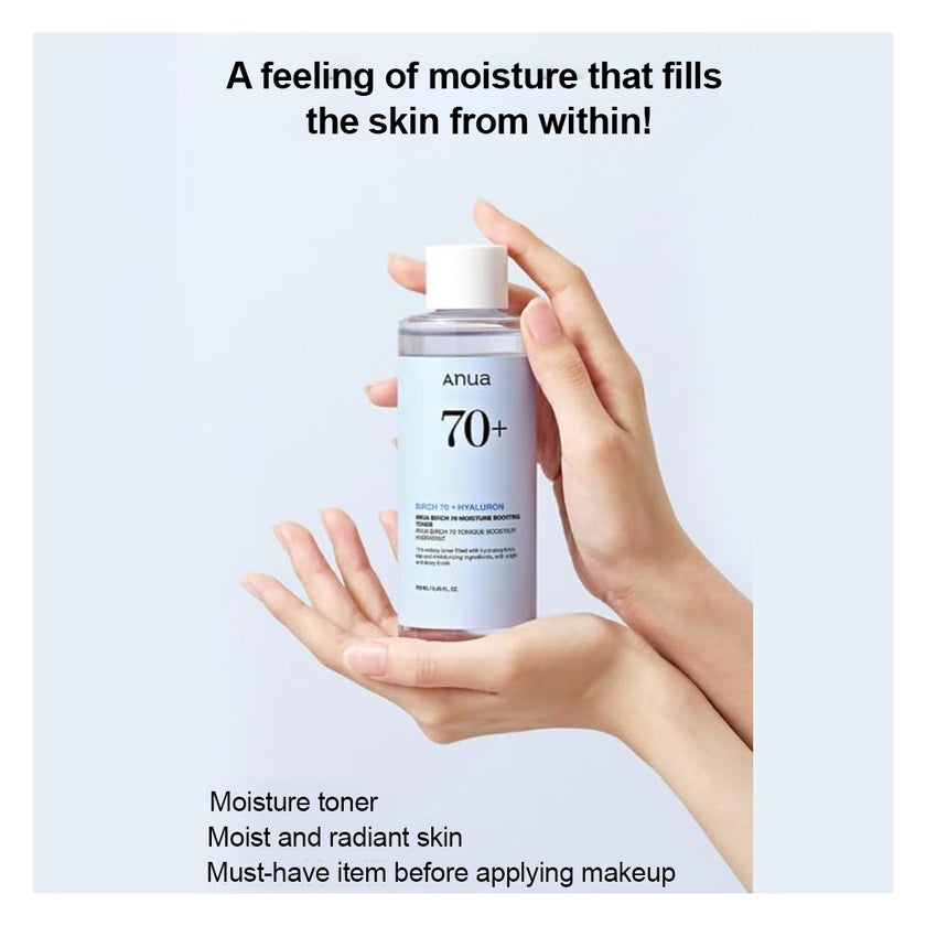 Anua Birch 70 + Hyaluron Moisture Boosting Facial Toner 250ml