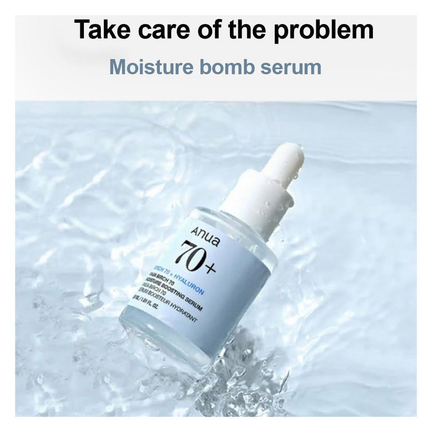 Anua Birch 70 + Hyaluron Moisture Boosting Face Serum 30ml