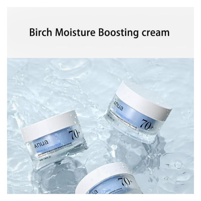 Anua Birch 70 + Hyaluron Moisture Boosting Face Cream 50ml