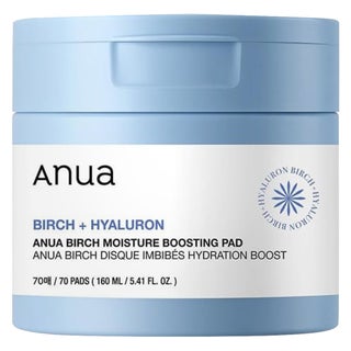 Anua Birch Moisture Boosting Facial Toner Pads With Hyaluronic Acid 160ml 