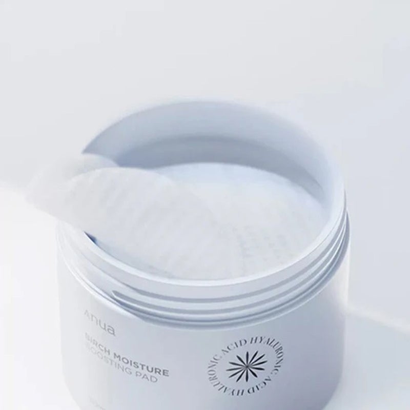 Anua Birch Moisture Boosting Facial Toner Pads With Hyaluronic Acid 160ml 