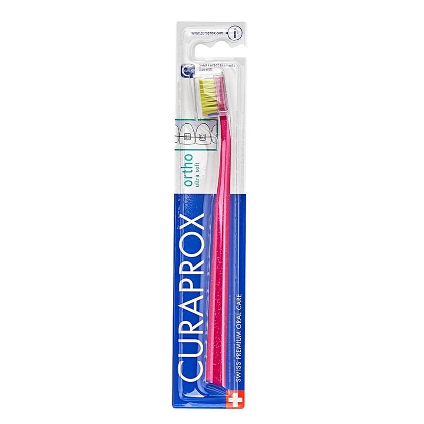 Curaprox CS 5460 Ortho Toothbrush For Teeth With Braces & Clasps 
