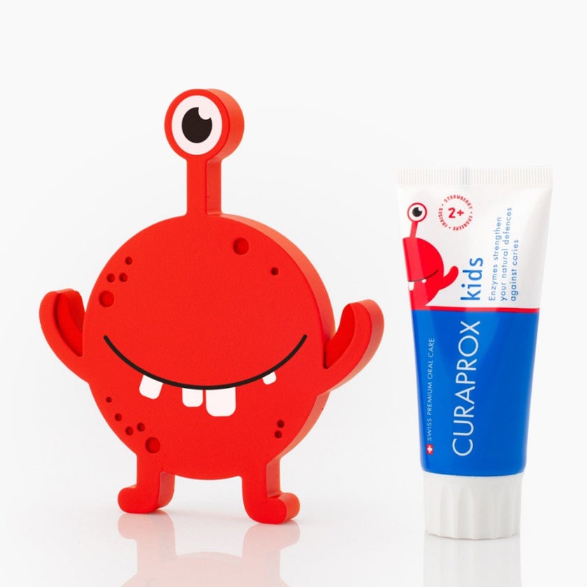 Curaprox Strawberry Flavoured Kids Toothpaste With 950ppm Fluoride For 2+ Years 60ml