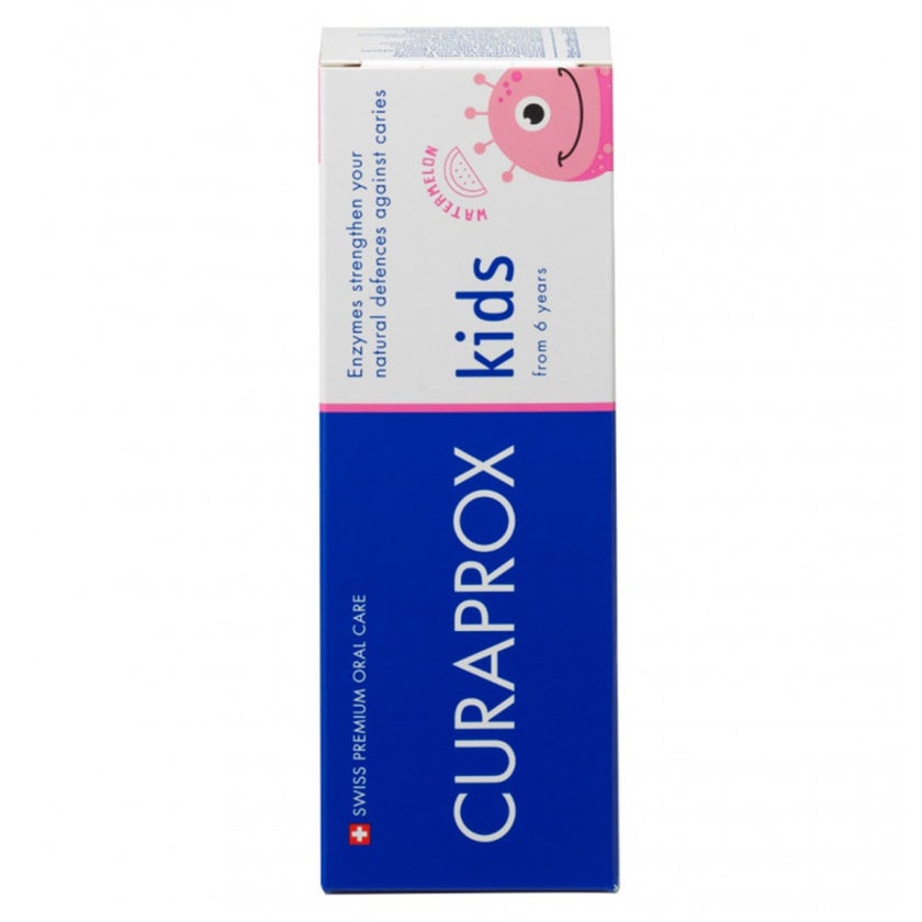 Curaprox Watermelon Flavoured Kids Toothpaste With 1450ppm Fluoride For 6+ Years 60ml