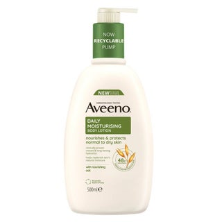 Aveeno Daily Moisturising Body Lotion With Nourishing Oat For Normal To Dry Skin 500ml 