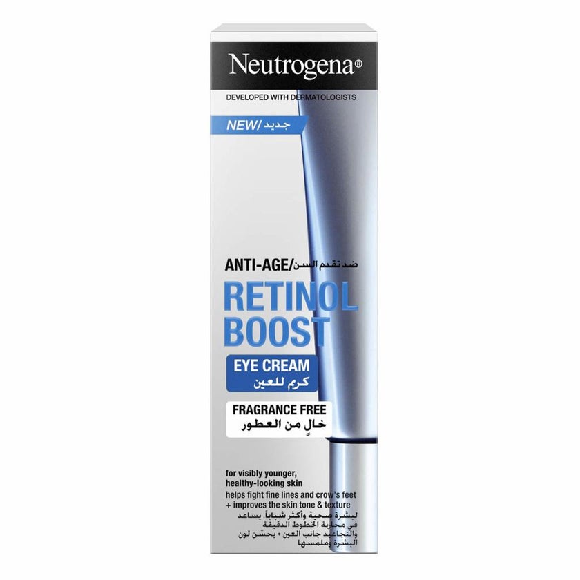 Neutrogena Anti Age Retinol Boost Eye Cream For Tired & Puffy Eyes 15ml