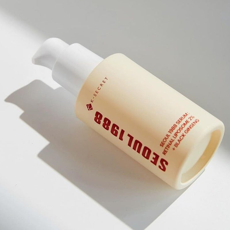 K-Secret Seoul 1988 With Retinal Liposome 2% + Black Ginseng Anti Aging Face Serum 30ml