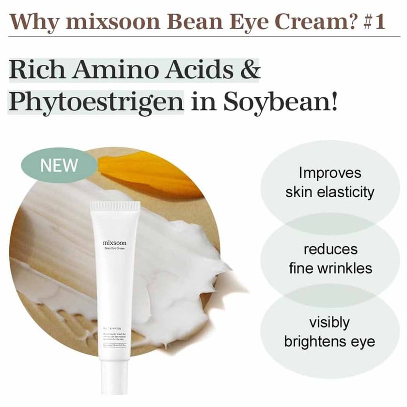 Mixsoon Bean Eye Cream For Dark Circles 20ml