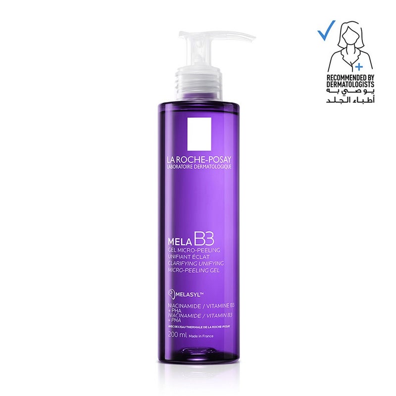 La Roche-Posay Mela B3 Micro Peeling Anti Spots Purifying Gel With Niacinamide 200ml 