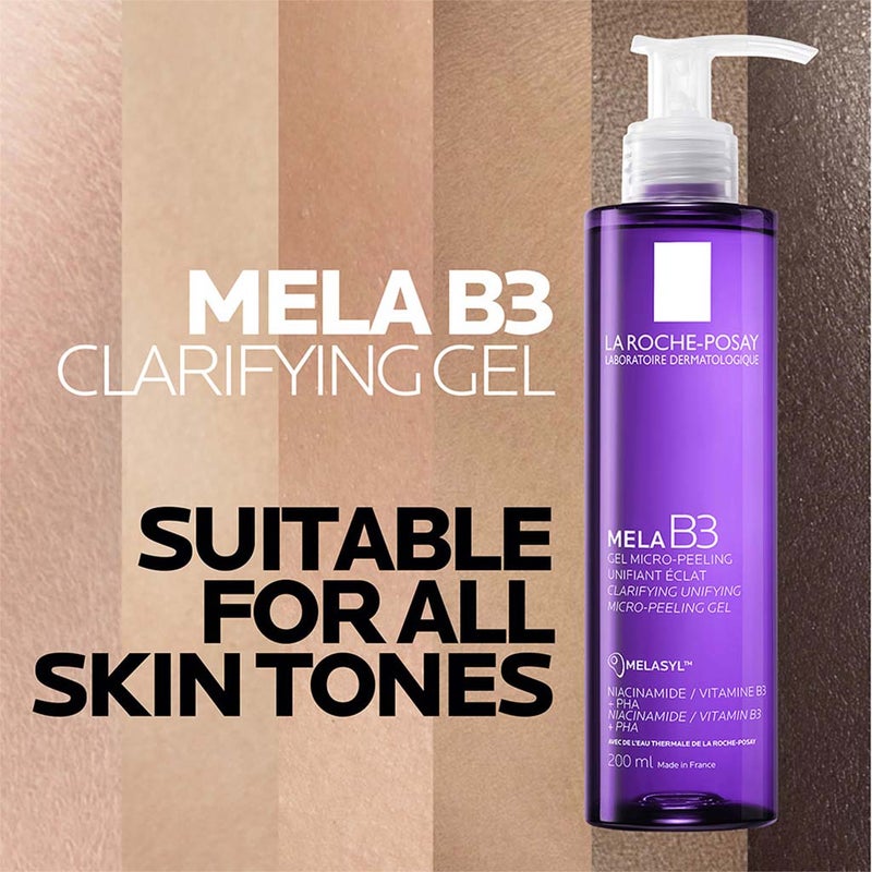 La Roche-Posay Mela B3 Micro Peeling Anti Spots Purifying Gel With Niacinamide 200ml 