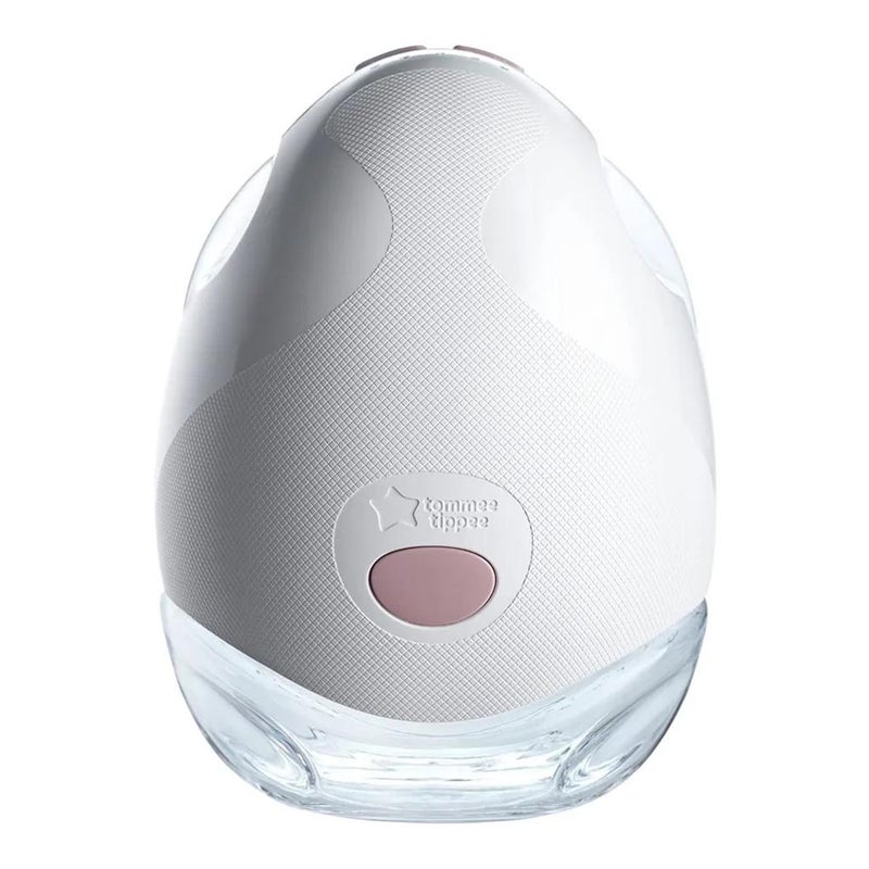 Tommee Tippee Made For Me In-Bra Wearable Electric Breast Pump Single- White/Pink