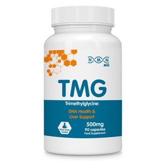 NMN Bio Trimethylglycine Capsules 500mg For DNA Health & Liver Support, Pack of 90’s