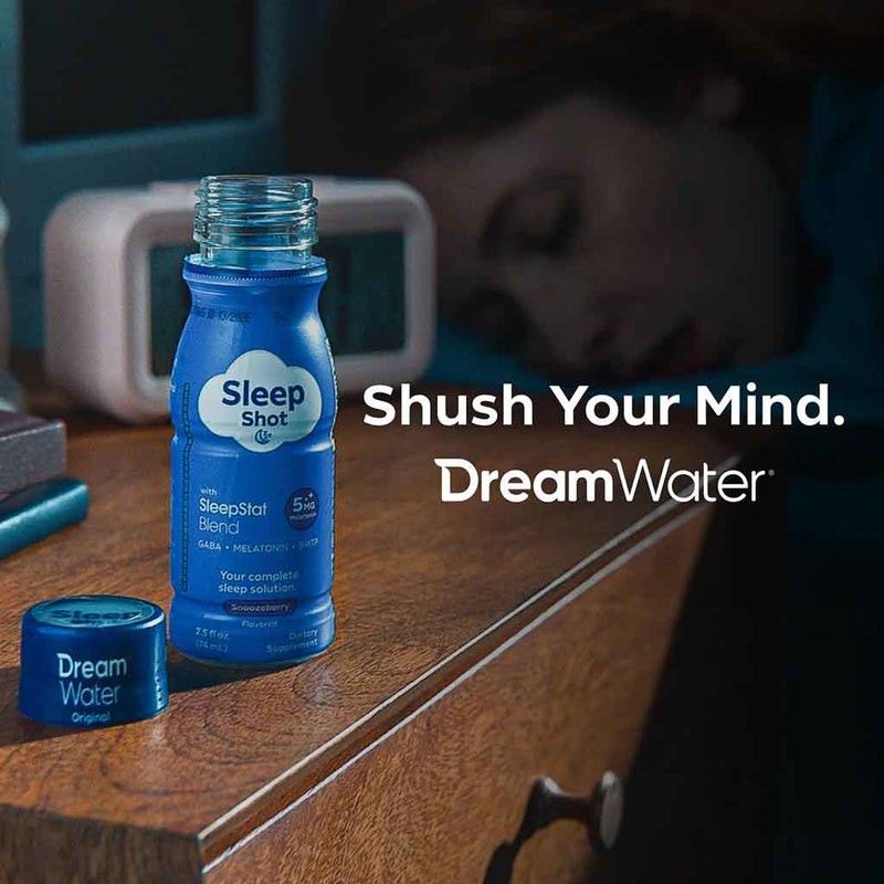 Dream Water Sleep Aid Shot Snoozeberry Drink 74ml
