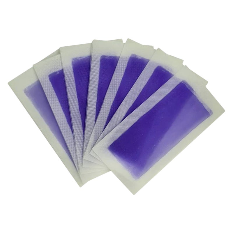 HairGo Legs & Body Hair Removal Double Sided Wax Strips - Lavender, Pack of 12’s