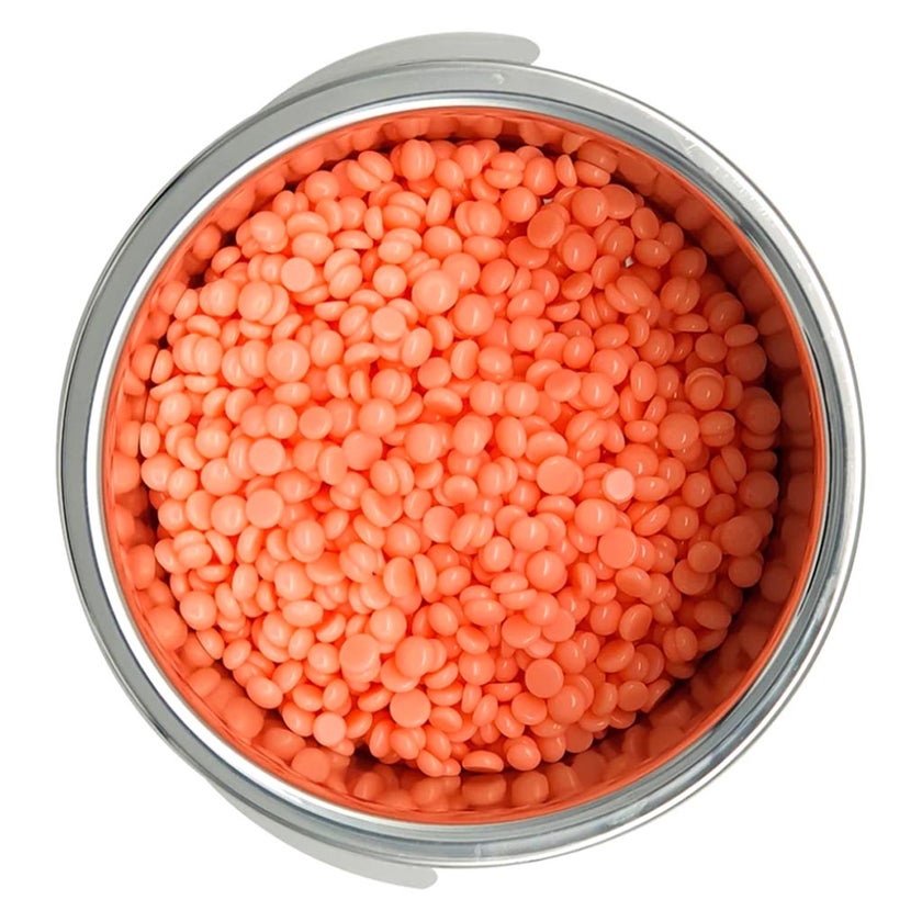 HairGo Hair Removal Hard Bean Wax - Pink Rose 250g 