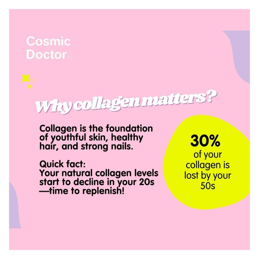 Cosmic Doctor Coco Collagen Supplement Sachets Spicy Chocolate Flavour, Pack of 30's