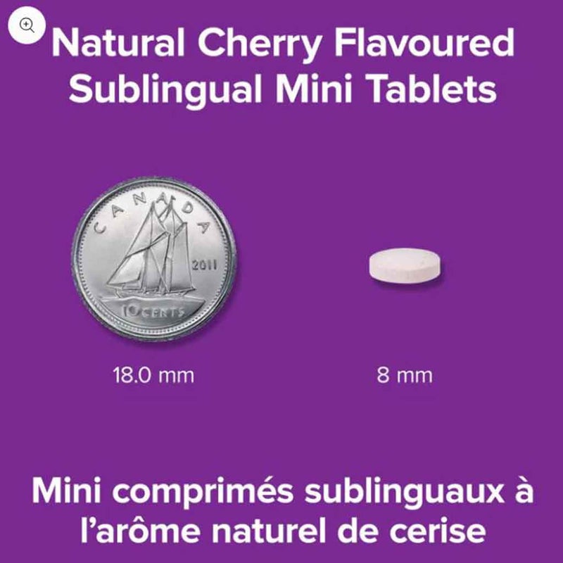 Webber Naturals Vitamin B12 250mcg Sublingual Tablets, Pack of 90’s