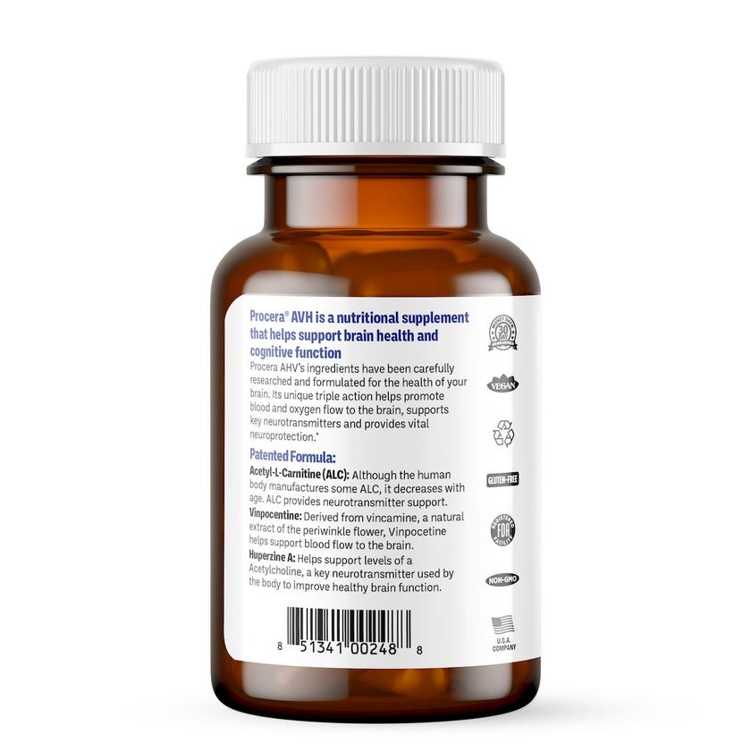 Procera AVH Capsules For Brain & Cognitive Support, Pack of 90’s