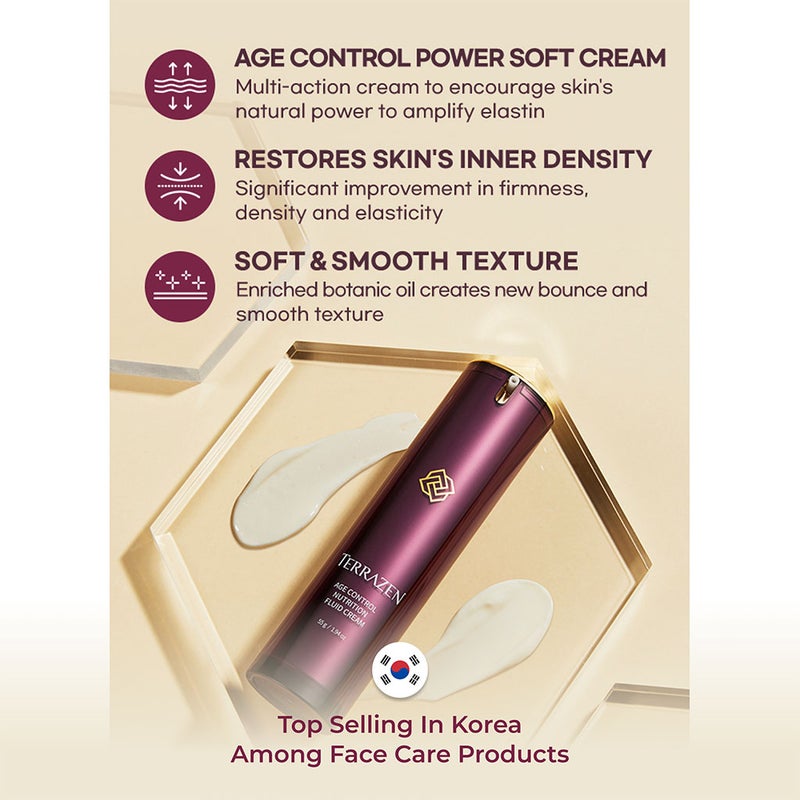 Terrazen Age Control Nutrition Fluid Face Cream 55g